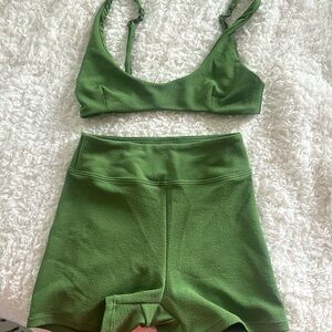 Free People two piece bathing suit Thrills brand XS